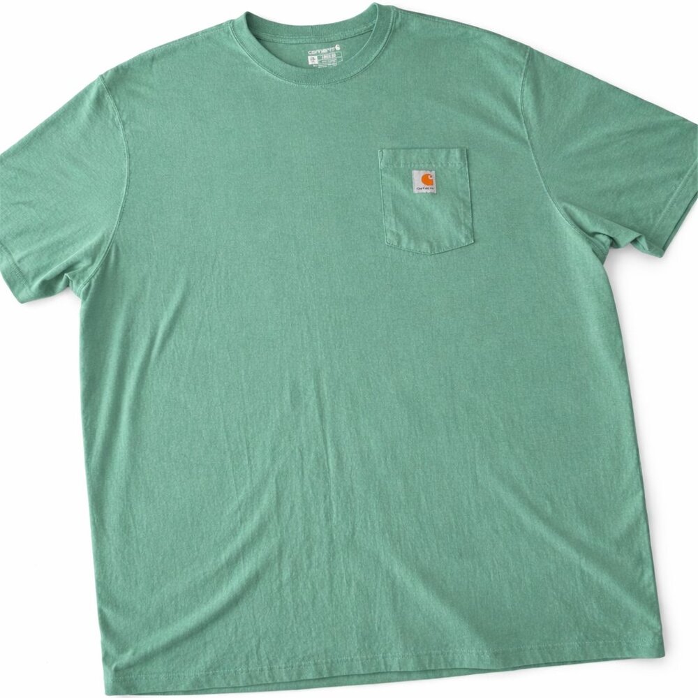 Carhartt LIKE NEW Short Sleeve Pocket Tee in Green